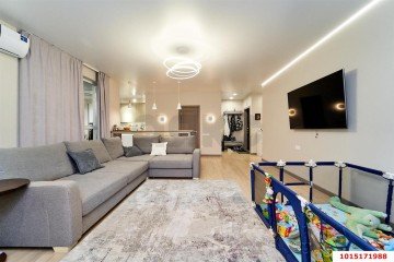 Фото №1: 2-комнатная квартира 74 м² - Краснодар, мкр. жилой комплекс Фамилия, ул. Старокубанская, 124