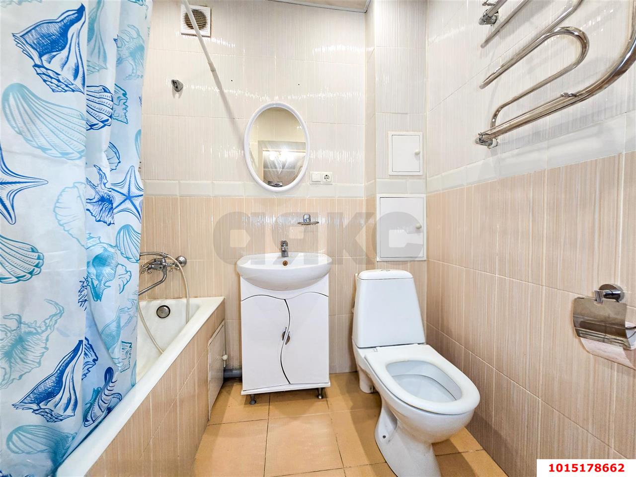 Фото №6: 1-комнатная квартира 35 м² - Российский, Прикубанский внутригородской округ, ул. Парижская, 16