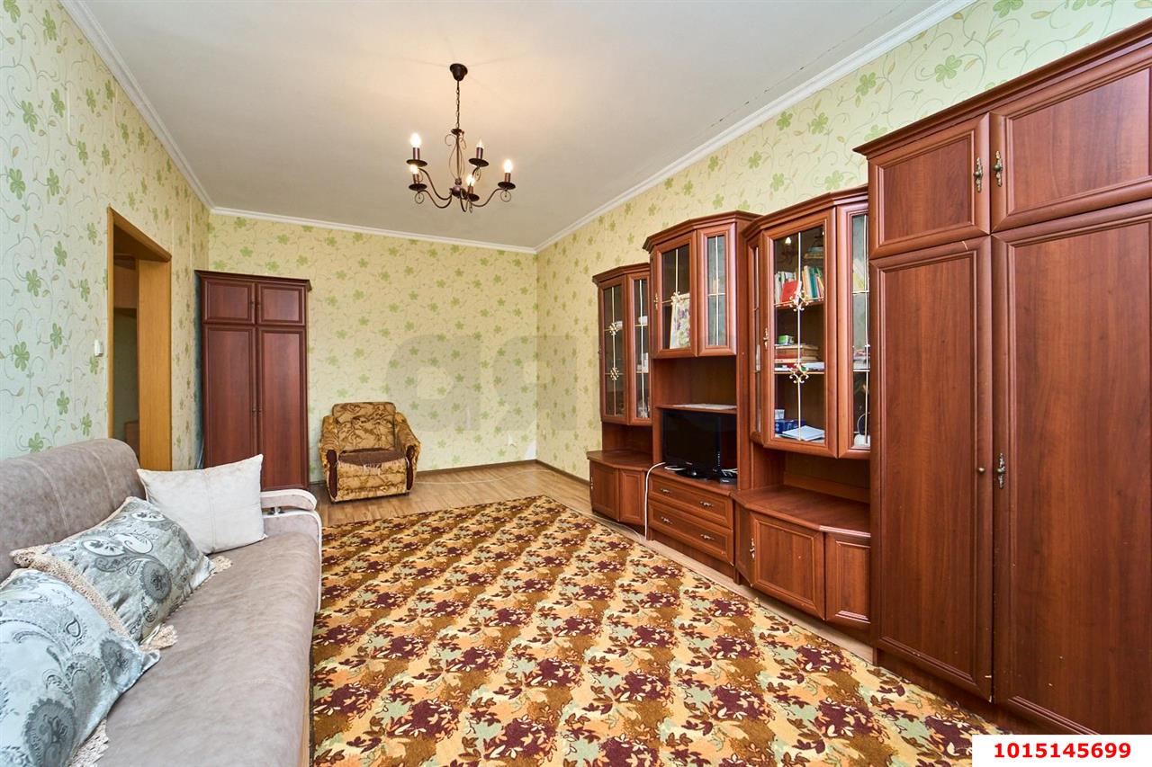 Фото №3: 1-комнатная квартира 38 м² - Краснодар, Прикубанский внутригородской округ, Калинино, мкр. Завод Радиоизмерительных Приборов, ул. Григория Пономаренко, 29/6