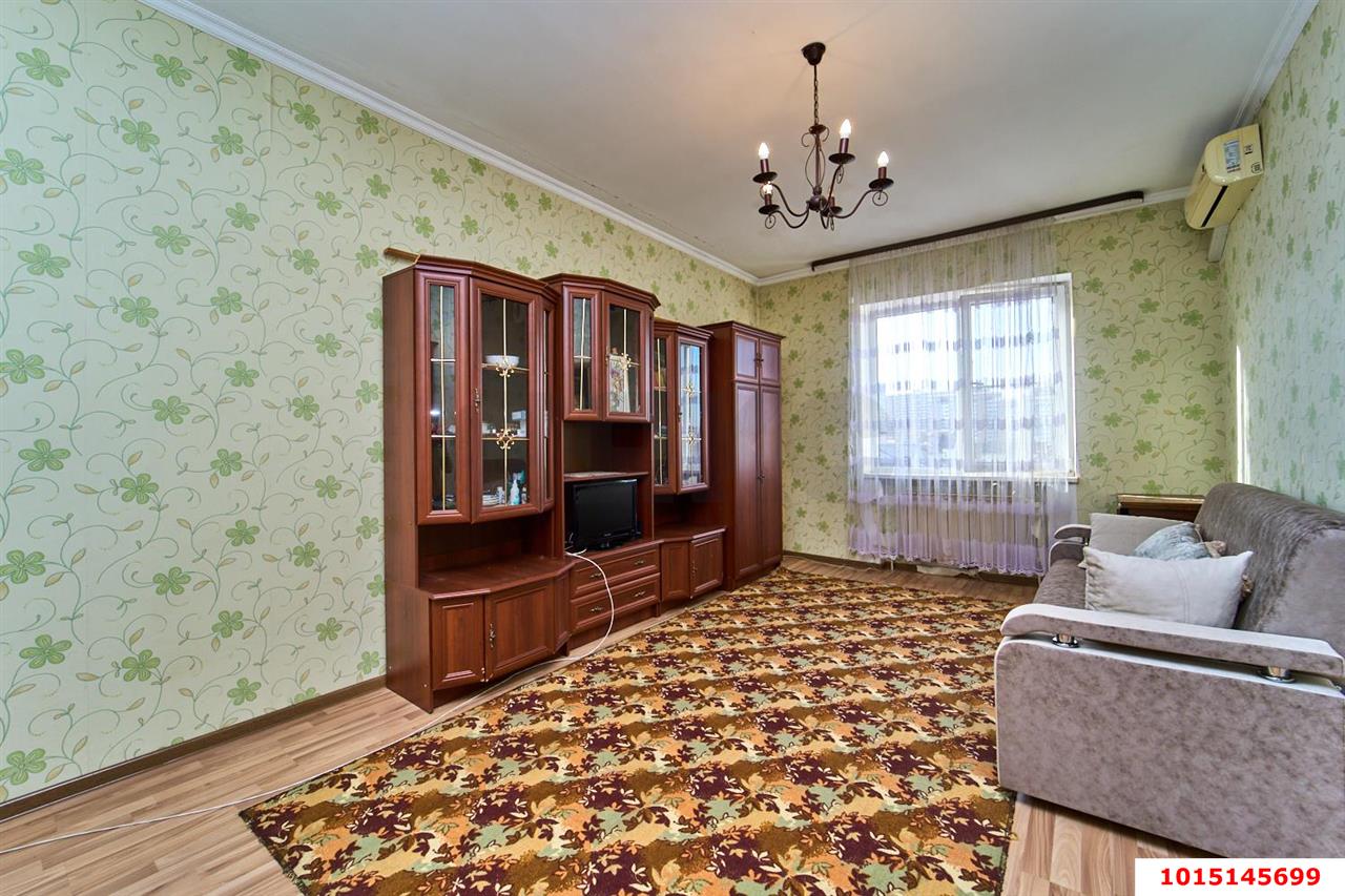 Фото №2: 1-комнатная квартира 38 м² - Краснодар, Прикубанский внутригородской округ, Калинино, мкр. Завод Радиоизмерительных Приборов, ул. Григория Пономаренко, 29/6