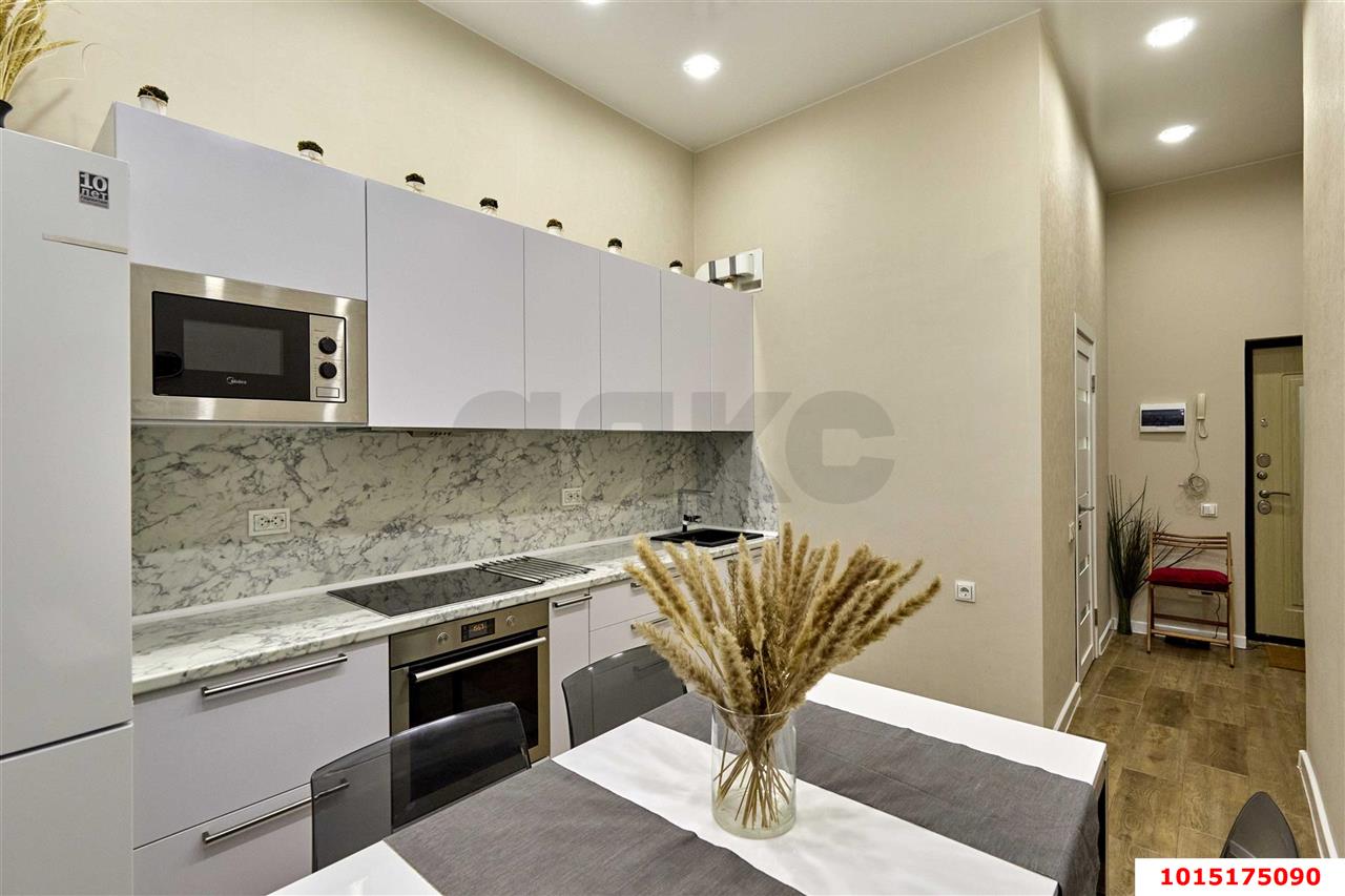 Фото №2: 1-комнатная квартира 40 м² - Краснодар, жилой комплекс Дуэт, ул. Душистая, 79к1