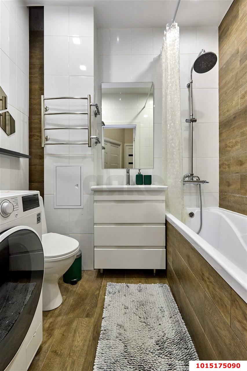 Фото №13: 1-комнатная квартира 40 м² - Краснодар, Прикубанский внутригородской округ, Молодёжный, мкр. жилой комплекс Дуэт, ул. Душистая, 79к1