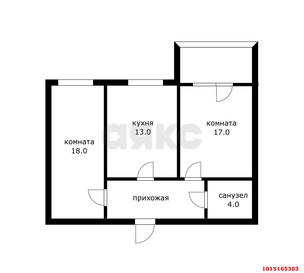 Фото №9: 2-комнатная квартира 60 м² - Краснодар, ТЭЦ, ул. Краснодарская, 55