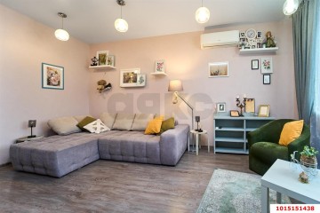 Фото №2: 1-комнатная квартира 41 м² - Краснодар, мкр. Солнечный, ул. Казбекская, 14