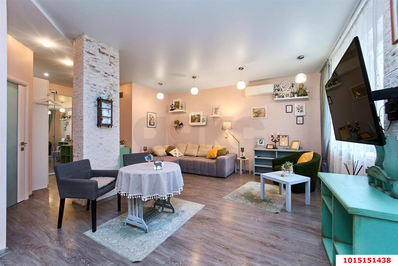 Фото №1: 1-комнатная квартира 41 м² - Краснодар, Солнечный, ул. Казбекская, 14