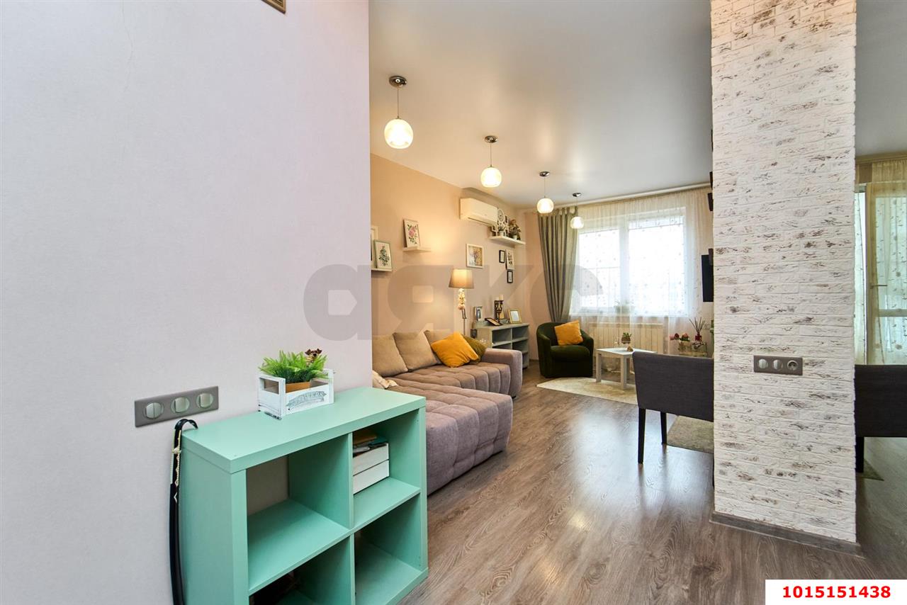 Фото №6: 1-комнатная квартира 41 м² - Краснодар, Солнечный, ул. Казбекская, 14