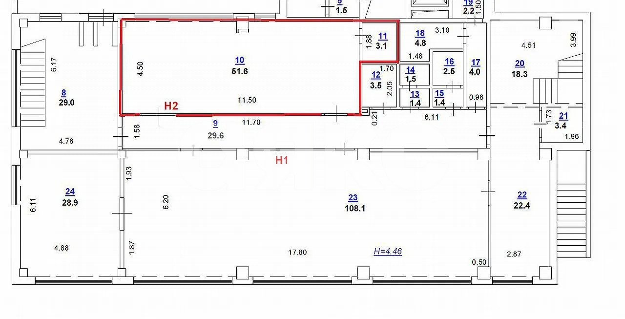 Фото №4: Коммерция 54 м² - Ростов-на-Дону, Кировский, ул. Восточная, 7