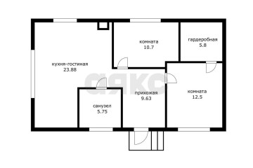 Фото №3: Дом 71 м² - Краснодар, мкр. КП Крепость, ул. Новодмитриевская, 2/1