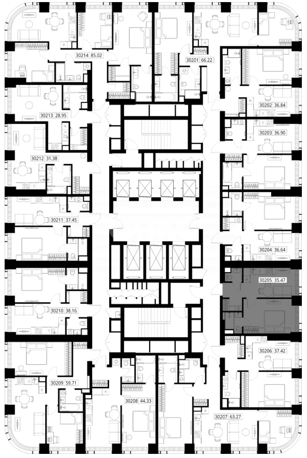 Фото №8: 2-комнатная квартира 35 м² - Москва, Можайский, ул. Верейская, 29