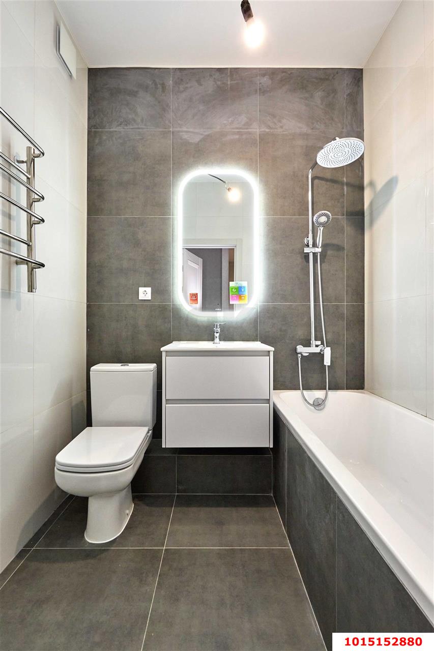 Фото №10: 1-комнатная квартира 35 м² - Краснодар, жилой комплекс Облака, ул. имени Генерала Корнилова, 9к2