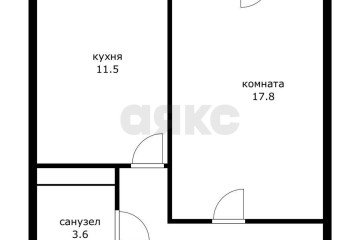 Фото №5: 1-комнатная квартира 40 м² - Краснодар, мкр. Гидростроителей, ул. Трудовой Славы, 62Ак1