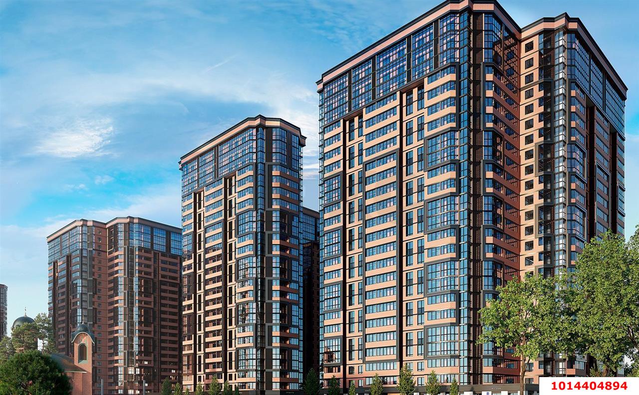 Фото №11: 2-комнатная квартира 70 м² - Краснодар, ЖК Рекорд