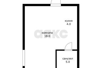 Фото №5: Студия 18 м² - Российский, мкр. Прикубанский внутригородской округ, 