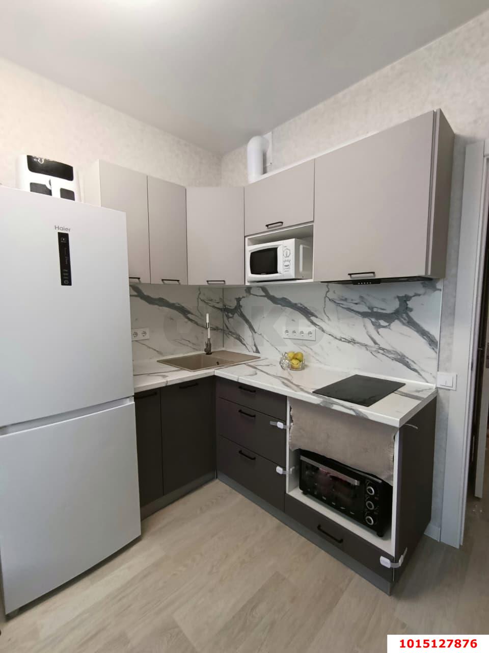 Фото №1: 1-комнатная квартира 36 м² - Краснодар, жилой комплекс Абрикосово, ул. имени Героя Георгия Бочарникова, 4