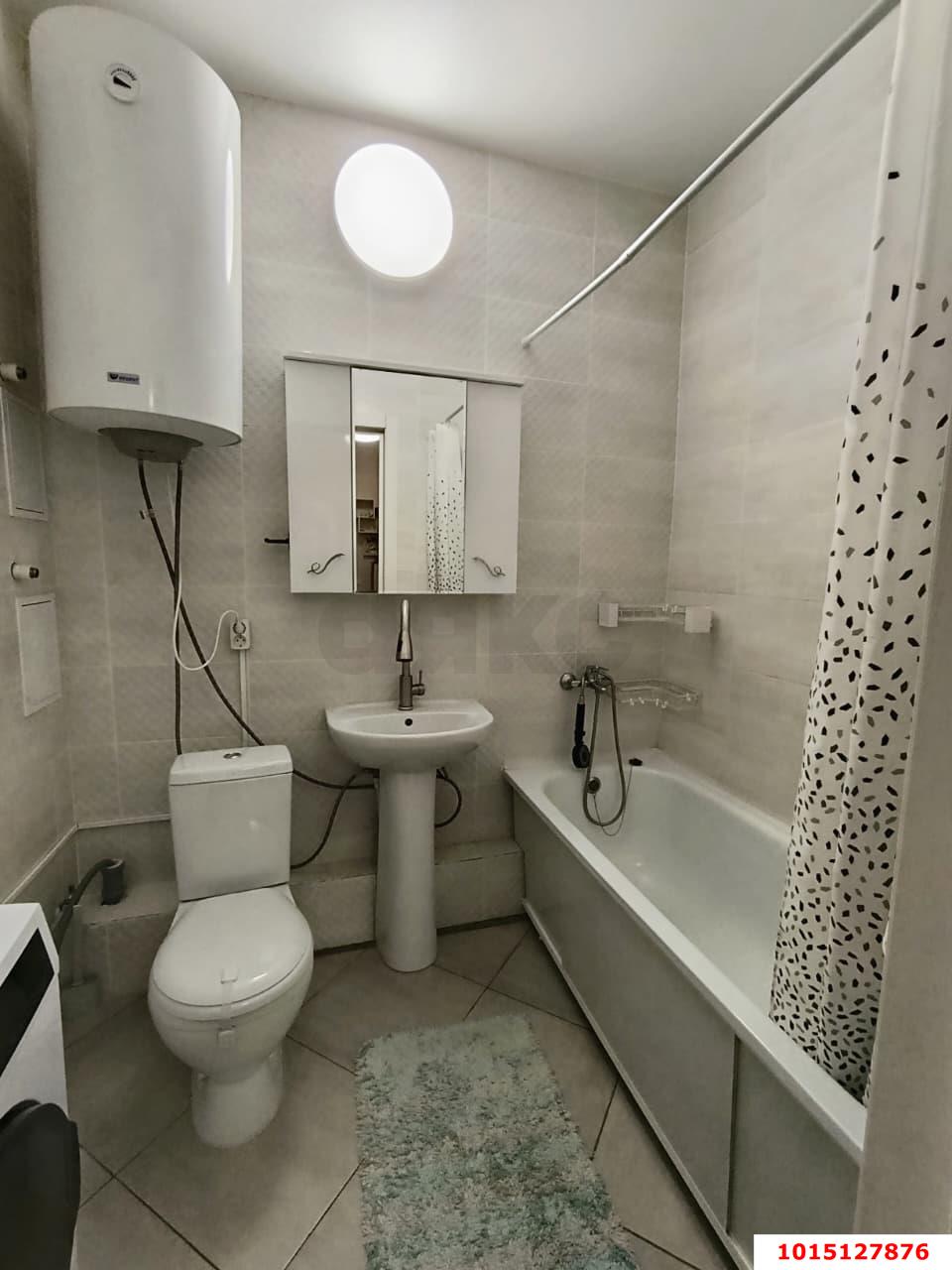 Фото №16: 1-комнатная квартира 36 м² - Краснодар, жилой комплекс Абрикосово, ул. имени Героя Георгия Бочарникова, 4