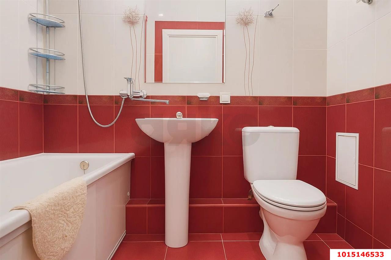 Фото №3: 1-комнатная квартира 41 м² - Краснодар, Прикубанский внутригородской округ, мкр. Краевая Клиническая Больница, ул. Восточно-Кругликовская, 76/1