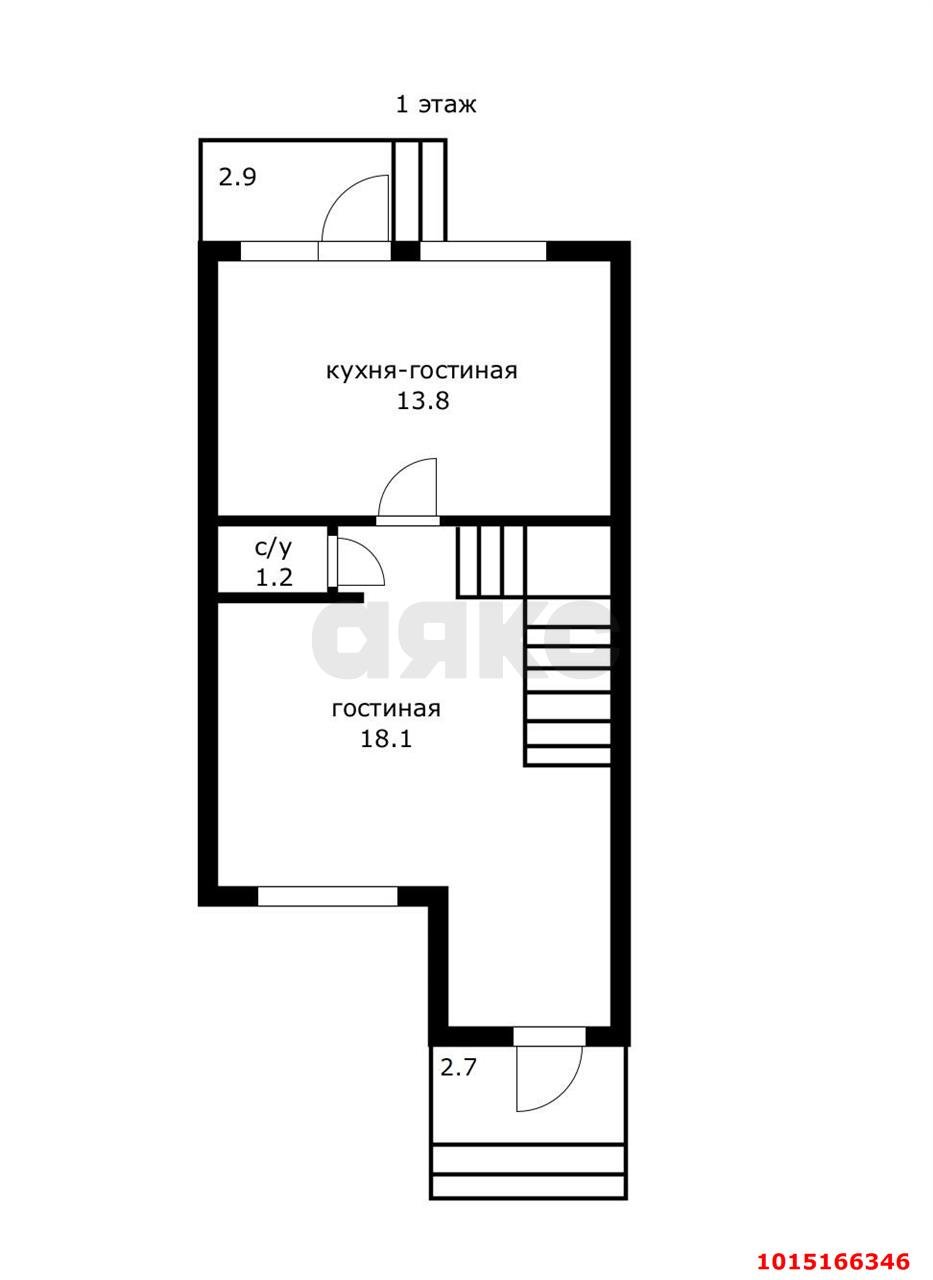 Фото №26: Таунхаус 76 м² + 1.2 сот. - Российский, Прикубанский внутригородской округ, ул. Витебская, 46