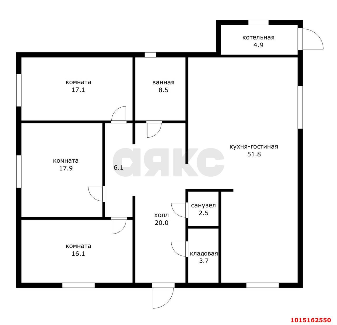 Фото №11: Дом 148 м² + 4 сот. - Кубаночка, мкр. Прикубанский внутригородской округ, ул. Малиновая, 6