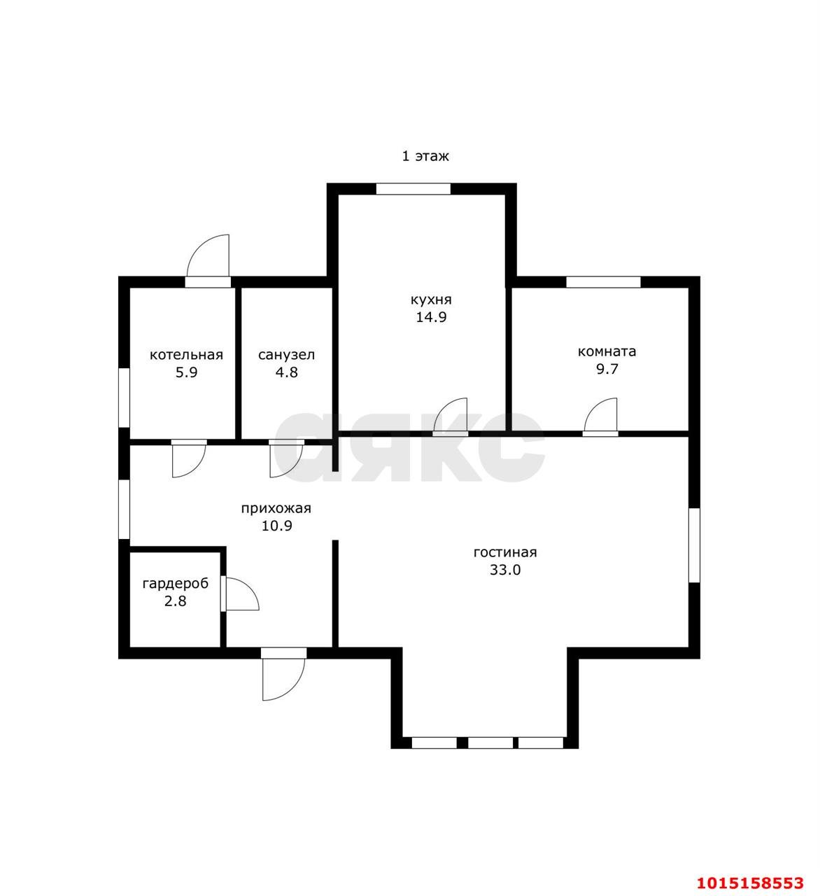 Фото №19: Дом 158 м² + 4 сот. - Краснодаргорстрой, Прикубанский внутригородской округ, ул. 3-я Первомайская, 52