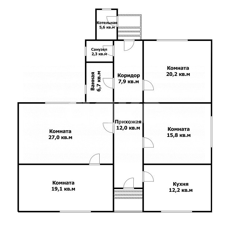Фото №2: Дом 123 м² + 5.73 сот. - Майкоп, Центр, ул. Пролетарская, 302