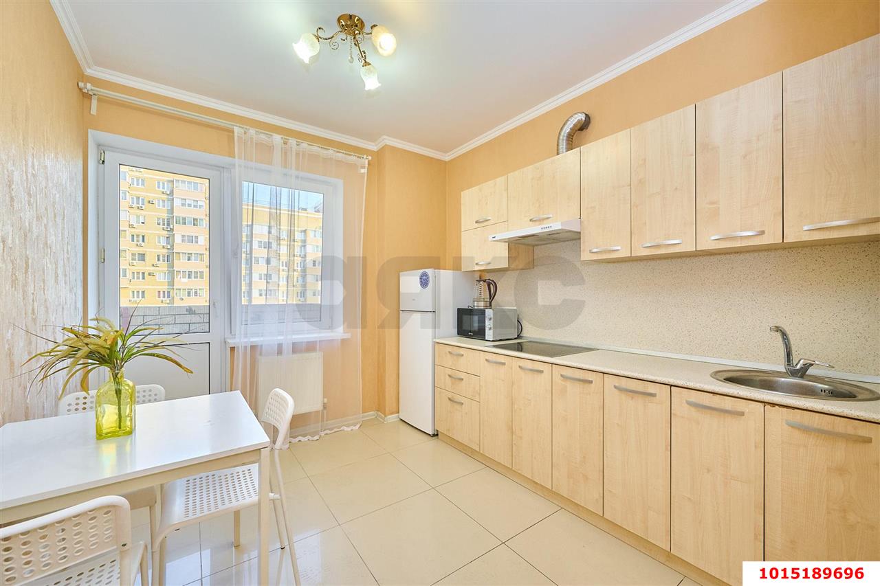 Фото №3: 1-комнатная квартира 39 м² - Краснодар, ЖК Солнечный Парк, Прикубанский внутригородской округ, Фестивальный, Солнечный, мкр. жилой комплекс Солнечный Парк, ул. имени Симиренко, 37к2