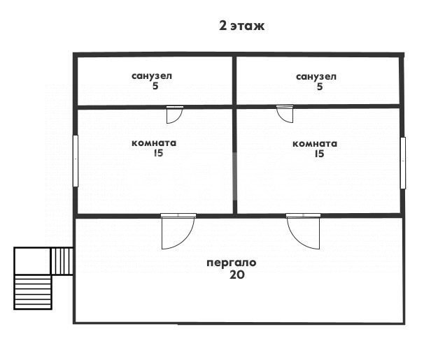 Фото №11: Коттедж 86 м² + 4.1 сот. - Береговое, ул. Южная, 11