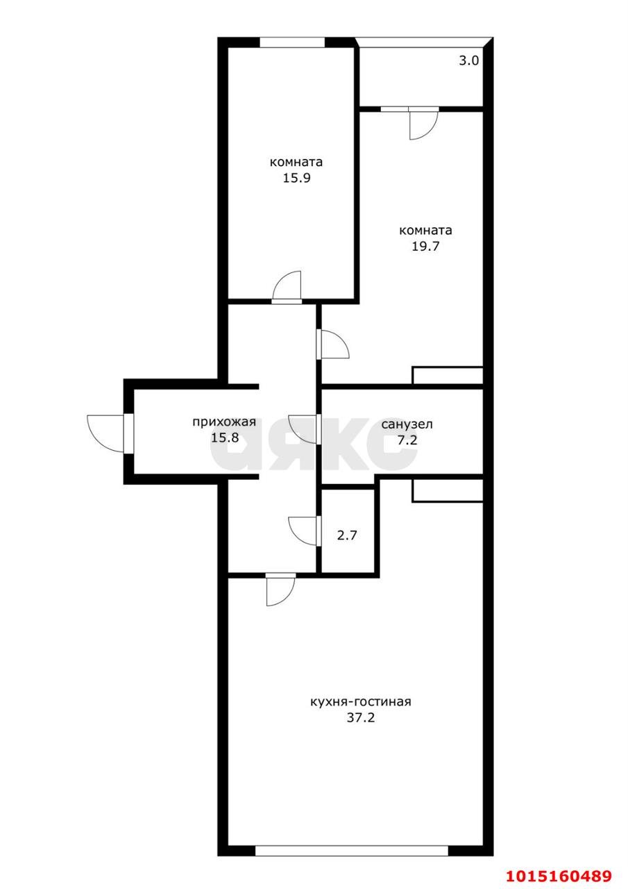 Фото №42: Пентхаус 105 м² - Краснодар, ЖК Большой, ул. Красная, 176лит5/3