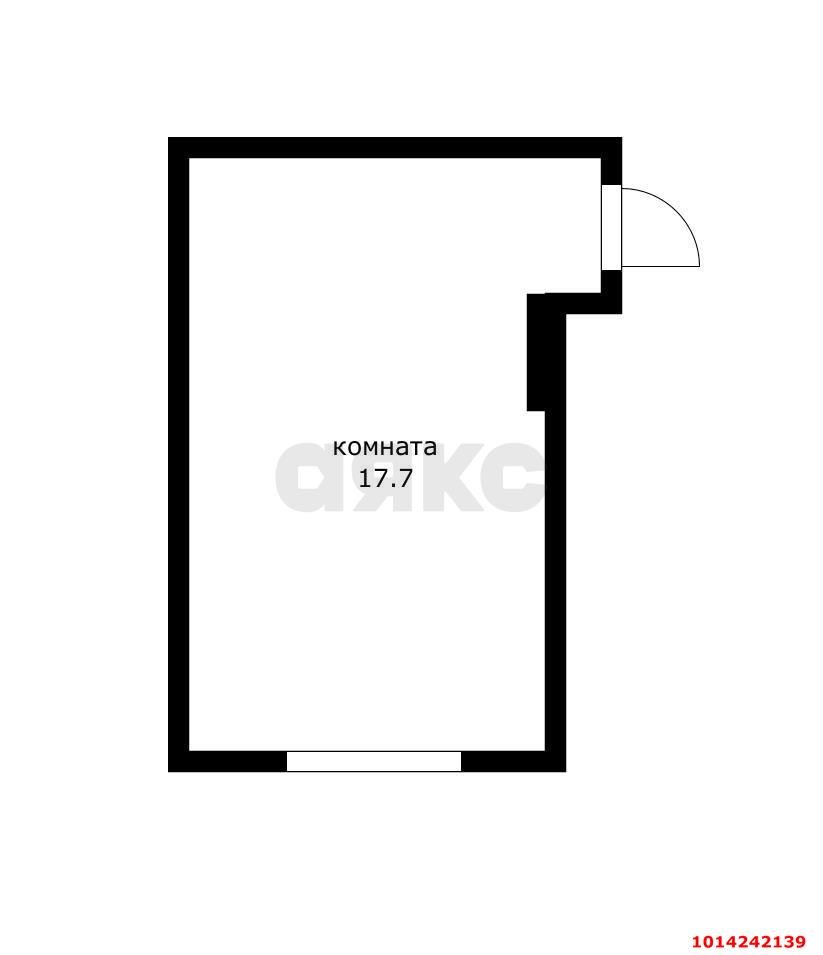 Фото №5: Комната 20 м² - Краснодар, Прикубанский внутригородской округ, мкр. Славянский, ул. Красных Партизан, 73