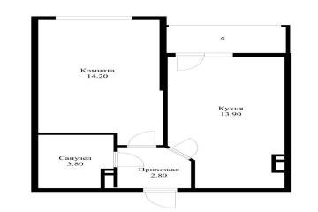 Фото №1: 1-комнатная квартира 35 м² - Краснодар, мкр. Завод Радиоизмерительных Приборов, ул. Петра Метальникова, 36