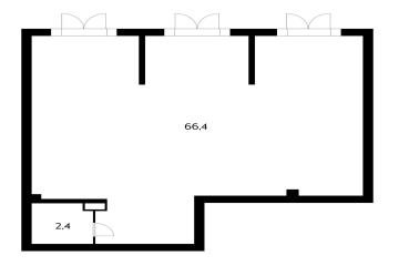 Фото №5: Коммерция 68 м² - Краснодар, мкр. Догма Парк, ул. Марины Цветаевой, 7к1