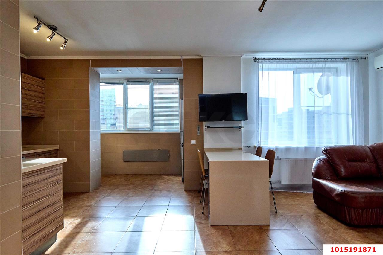 Фото №6: 1-комнатная квартира 35 м² - Краснодар, Краевая Клиническая Больница, ул. Восточно-Кругликовская, 76/2