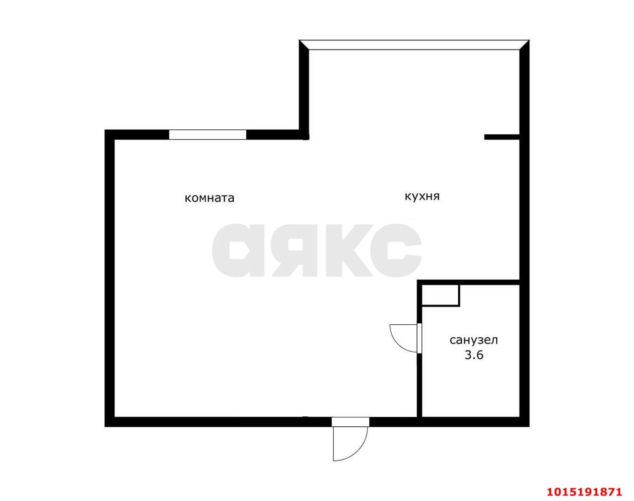 Фото №10: 1-комнатная квартира 35 м² - Краснодар, Прикубанский внутригородской округ, мкр. Краевая Клиническая Больница, ул. Восточно-Кругликовская, 76/2