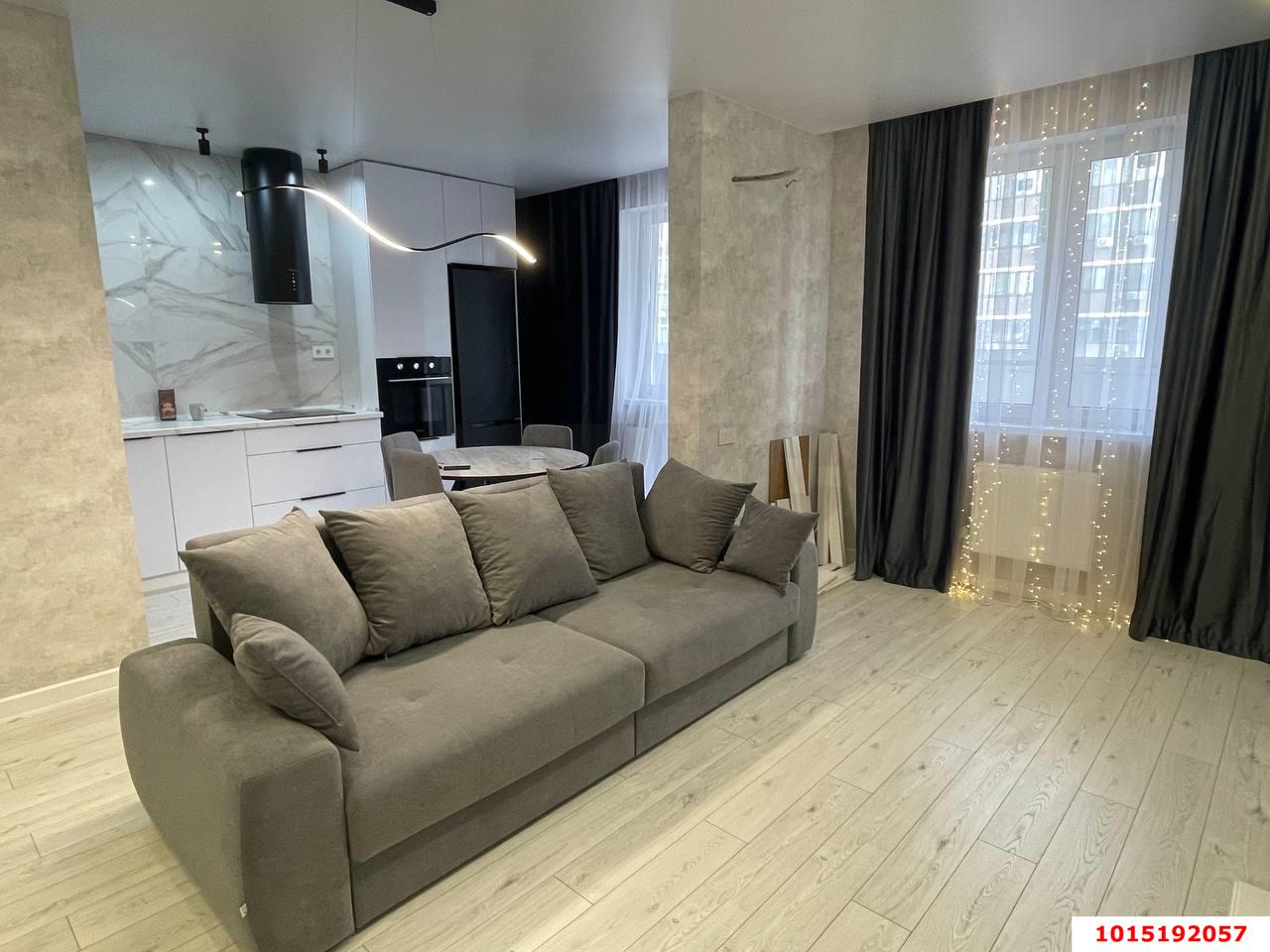 Фото №3: 1-комнатная квартира 41 м² - Краснодар, ЖК Времена Года 3, ул. Цезаря Куникова, 24к3