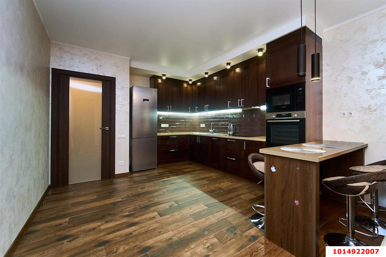 Фото №3: 1-комнатная квартира 59 м² - Краснодар, Прикубанский внутригородской округ, Фестивальный, Отделение № 1 совхоза Солнечный, мкр. жилой комплекс Седьмой Континент, ул. Совхозная, 1к7