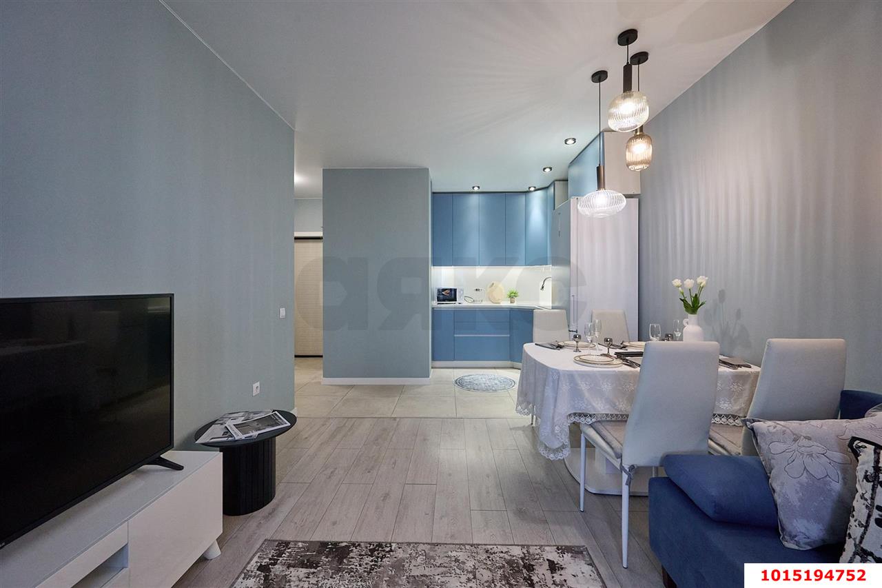 Фото №2: 1-комнатная квартира 42 м² - Краснодар, жилой комплекс Все Свои, ул. Колхозная, 5