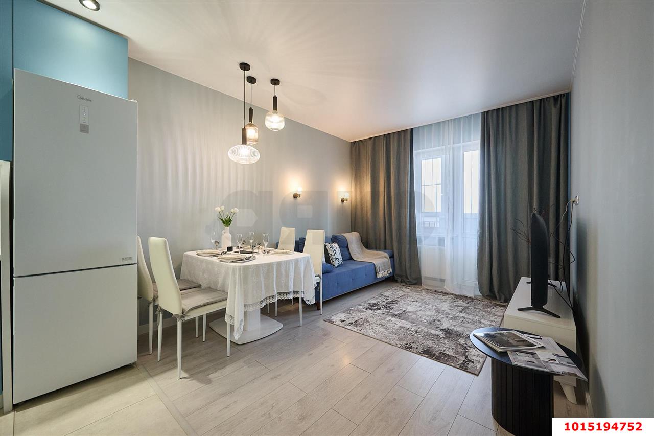 Фото №6: 1-комнатная квартира 42 м² - Краснодар, жилой комплекс Все Свои, ул. Колхозная, 5