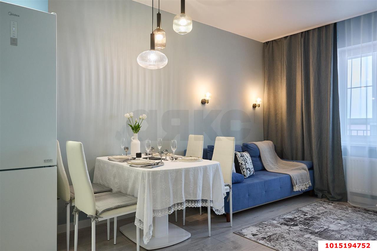 Фото №4: 1-комнатная квартира 42 м² - Краснодар, жилой комплекс Все Свои, ул. Колхозная, 5