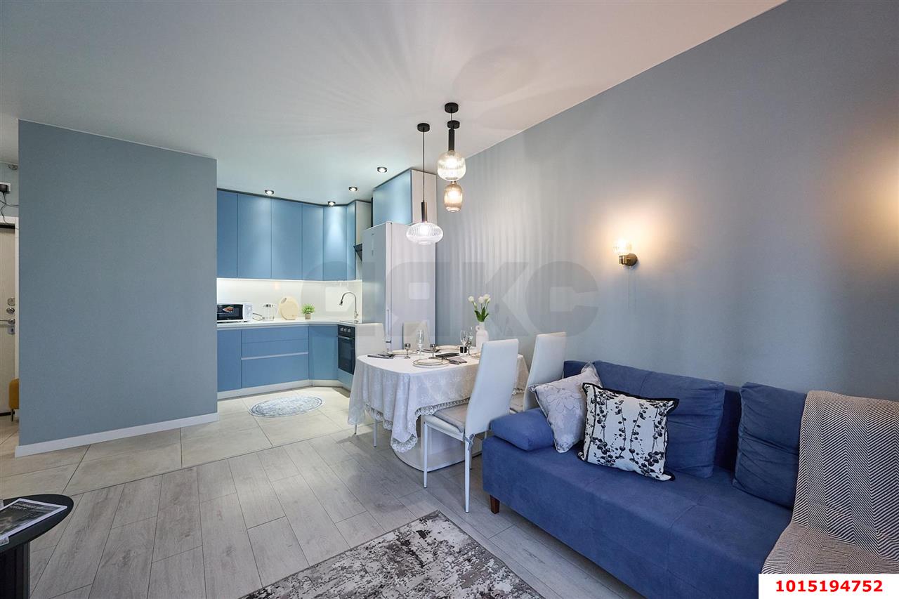 Фото №3: 1-комнатная квартира 42 м² - Краснодар, жилой комплекс Все Свои, ул. Колхозная, 5