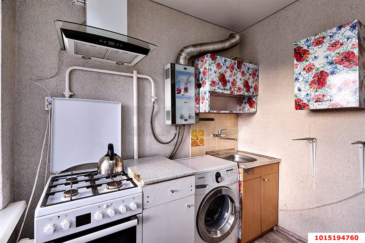 Фото №5: 2-комнатная квартира <span class="whitespace-nowrap">40 м²</span>, <span class="whitespace-nowrap">4/4 эт.</span> - Краснодар, Западный внутригородской округ, мкр. Фестивальный, ул. имени Тургенева, 110