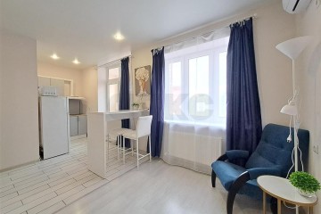 Фото №1: Студия 27 м² - Краснодар, мкр. жилой комплекс Керченский, ул. им. Героя Сарабеева В.И., 3/1