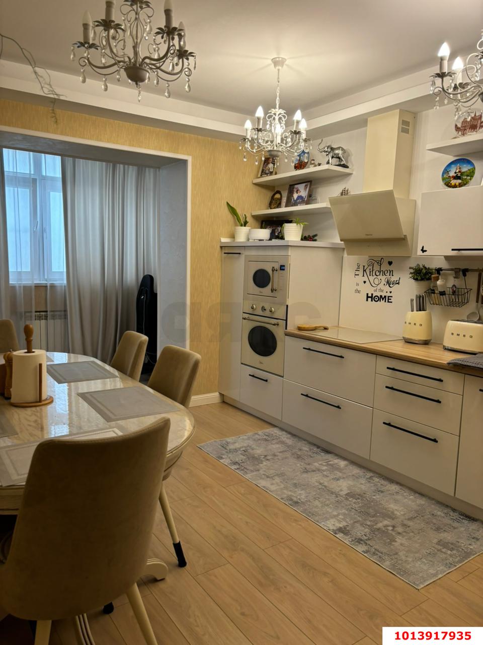 Фото №2: 2-комнатная квартира 73 м² - Краснодар, Карасунский внутригородской округ, мкр. Комсомольский, ул. Тюляева, 2/1