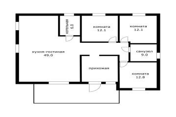 Фото №5: Дом 120 м² - Елизаветинская, ст Строитель, ул. Абрикосовая, 127