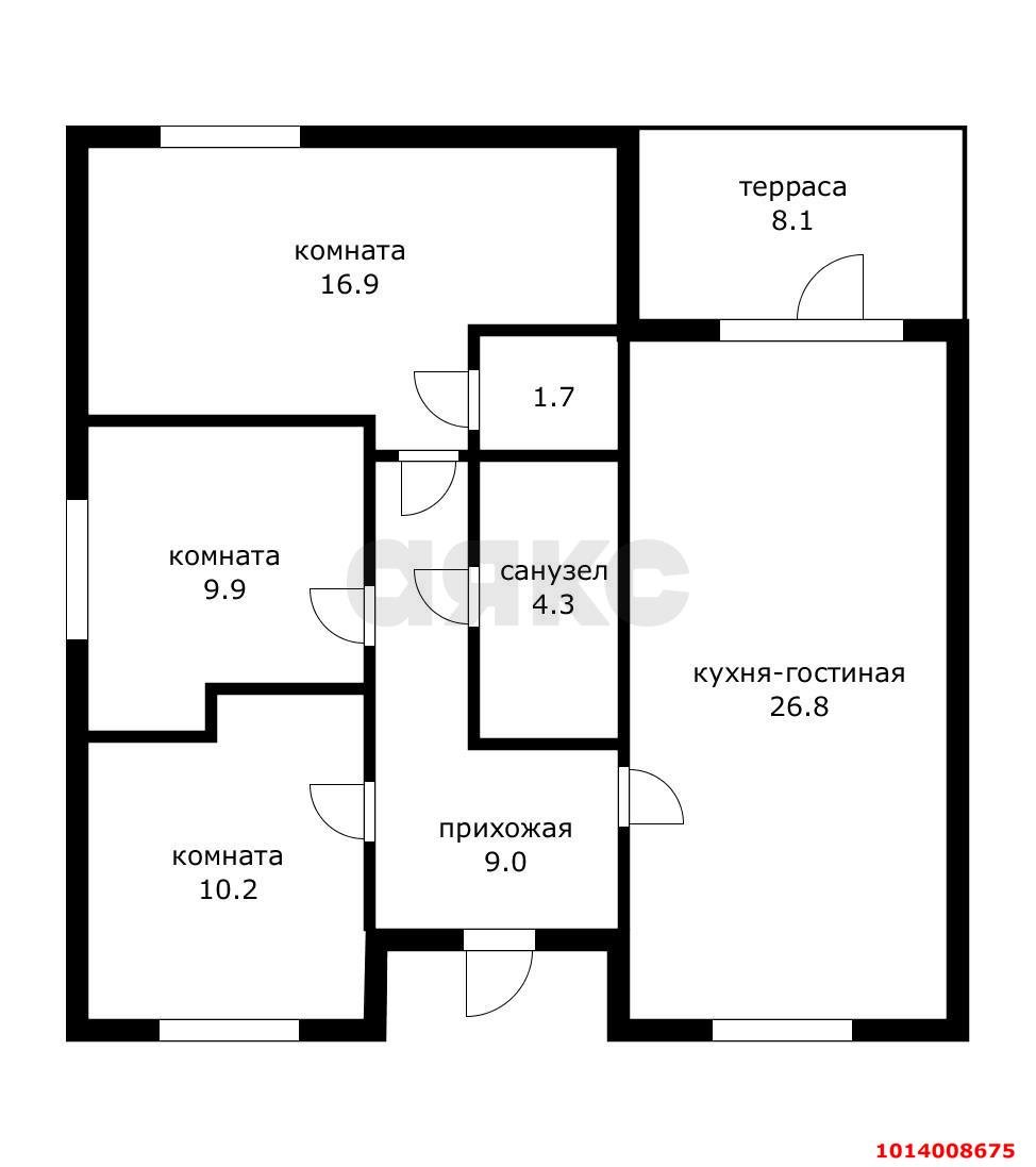 Фото №2: Дом 93 м² + 6 сот. - Ивановская, ул. Донцова, 29