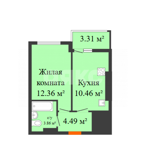 Фото №23: 1-комнатная квартира 35 м² - Ростов-на-Дону, Сельмаш, ул. Студенческая, 8с3