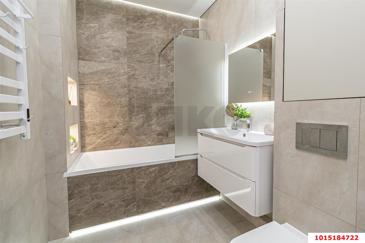 Фото №8: 2-комнатная квартира 77 м² - Краснодар, Прикубанский внутригородской округ, мкр. жилой комплекс Архитектор, ул. Наставников, 12