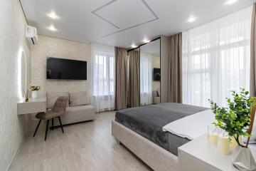 Фото №1: 2-комнатная квартира 77 м² - Краснодар, мкр. жилой комплекс Архитектор, ул. Наставников, 12