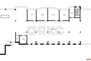 Фото №4: Офисное помещение 815 м² - Краснодар, мкр. Комсомольский, ул. Уральская, 210/9