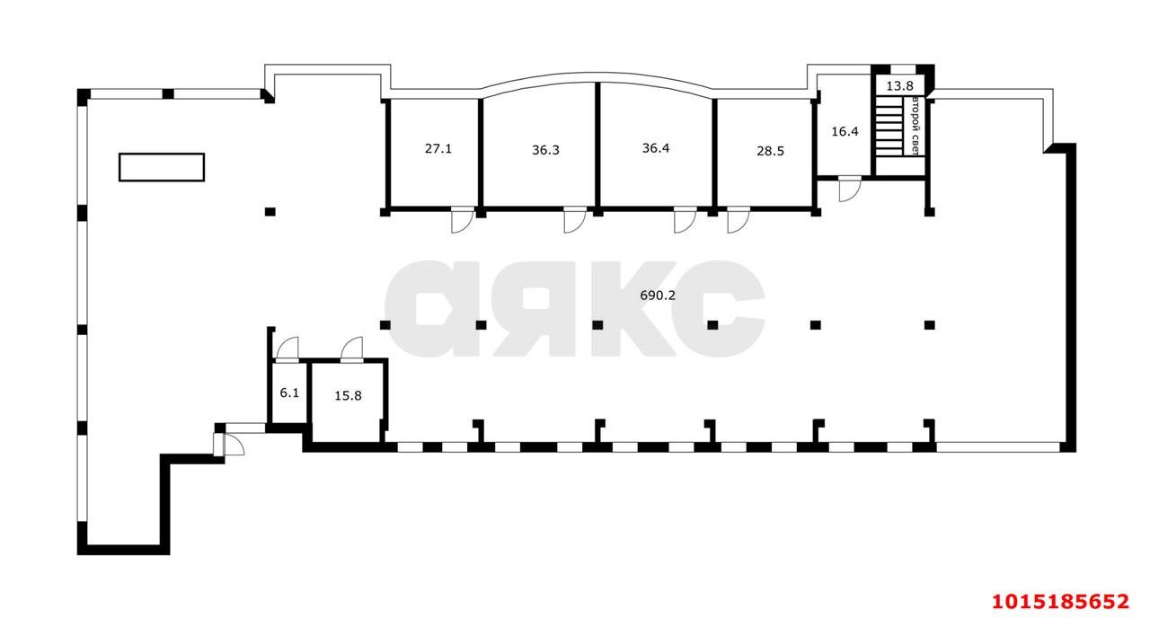 Фото №4: Коммерция 815 м² - Краснодар, Карасунский внутригородской округ, мкр. Комсомольский, ул. Уральская, 210/9
