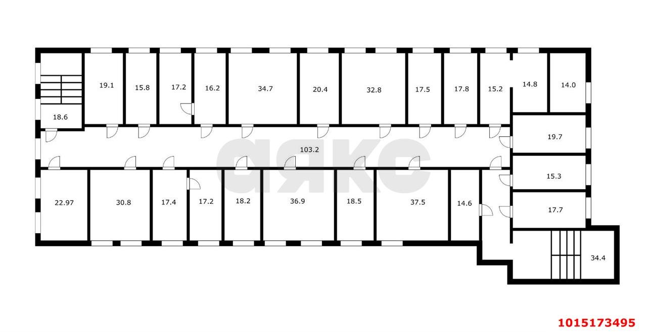 Фото №20: Офисное помещение 600 м² - Краснодар, Завод Измерительных Приборов, ул. Зиповская, 5