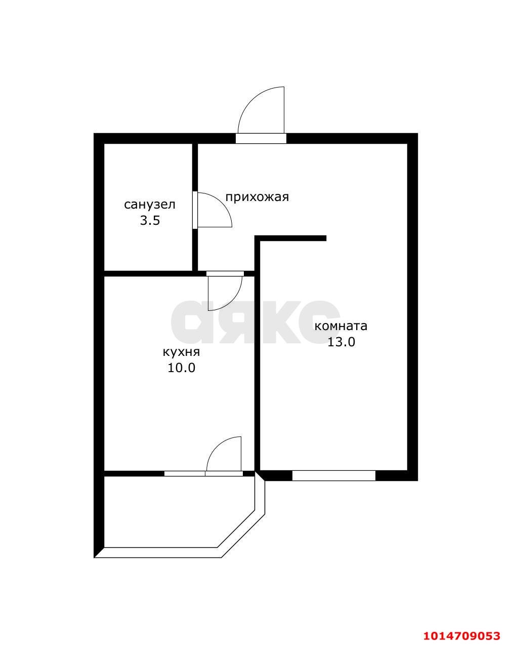 Фото №17: 1-комнатная квартира 36 м² - Краснодар, Прикубанский внутригородской округ, мкр. Горхутор, ул. имени Дзержинского, 110Ак1